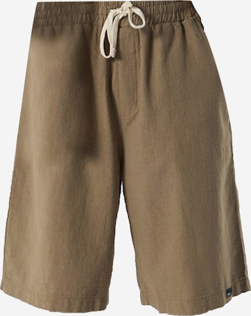 VAMOS CLO Loosefit Παντελόνι σε καφέ: μπροστά