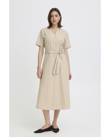 Fransa Kjole 'FANTY' i beige: forside