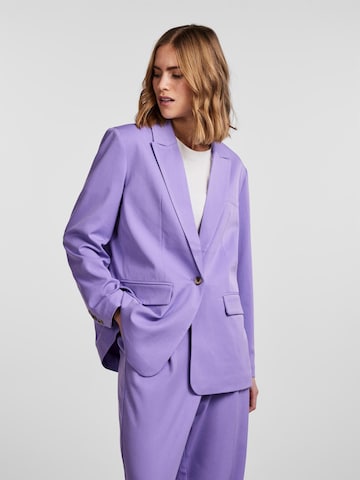 PIECES - Blazer 'Serano' em roxo: frente