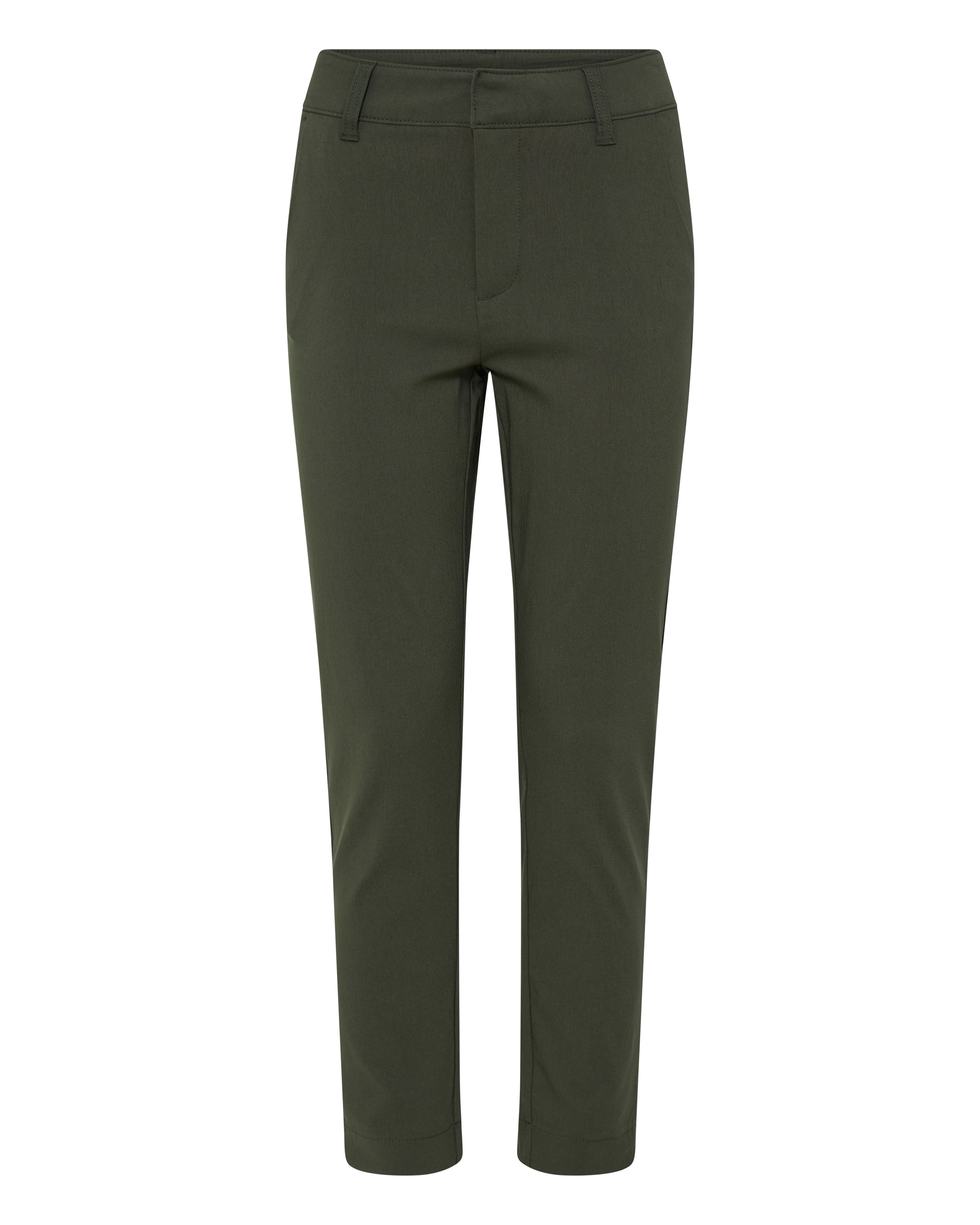b.young Trousers ' Dixi ' in Green: front