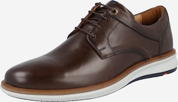 LLOYD - Zapatos con cordón 'MATHEW' en marrón: frente