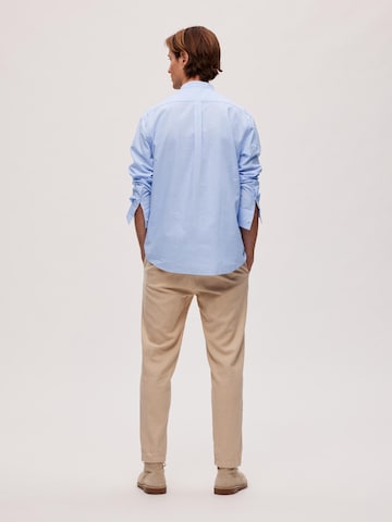 SELECTED HOMME Regular Fit Hemd in Blau