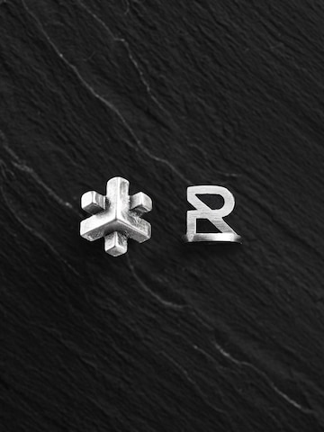 REYTEL Earring 'REDEL' in Silver: front