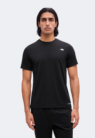 Tricou funcțional 'ADVENTURE' de la THE NORTH FACE pe negru: față