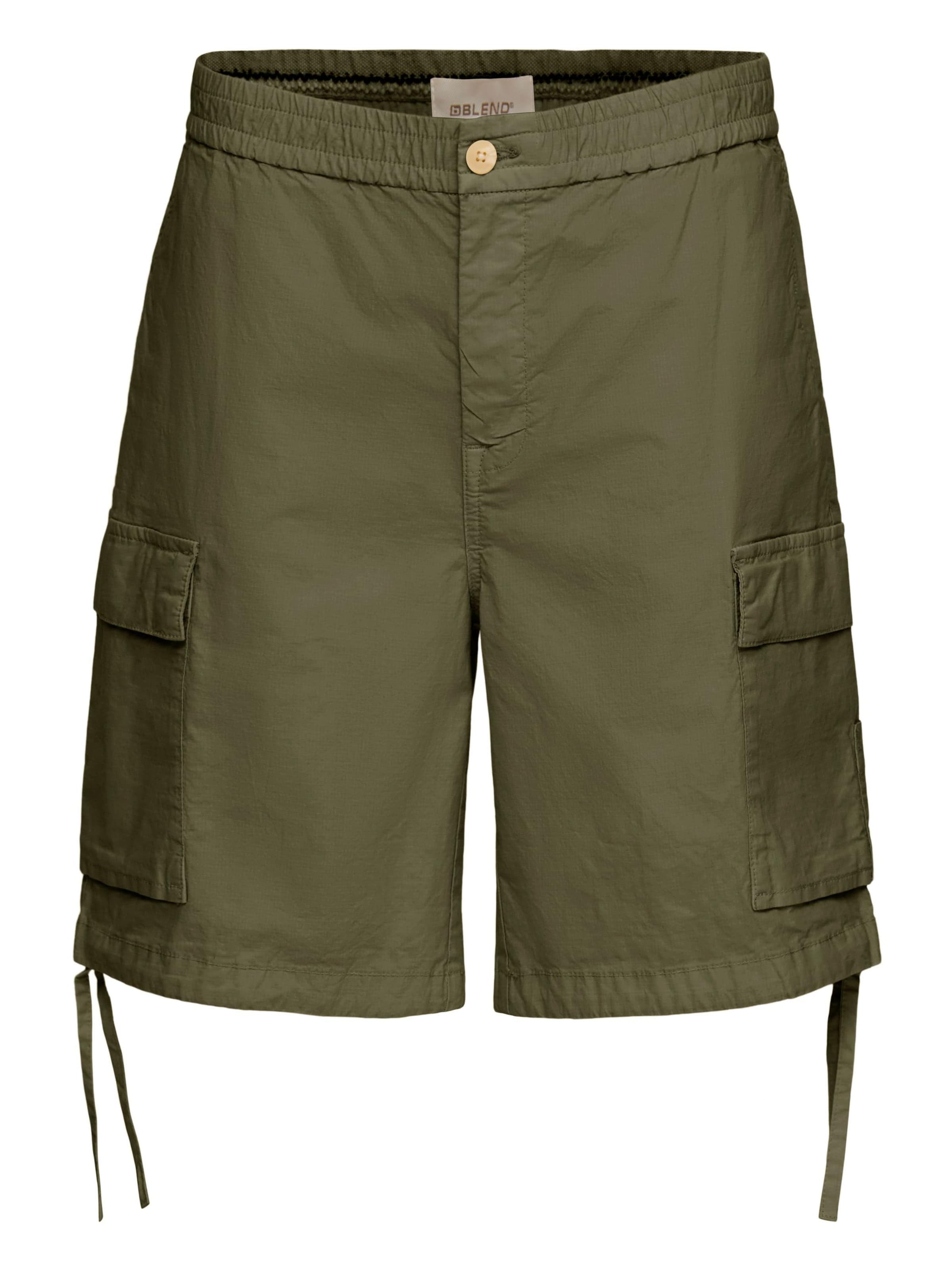 BLEND Cargobroek ' BHMaxim ' in Groen: voorkant