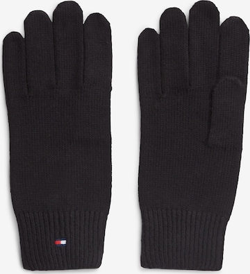 TOMMY HILFIGER Fingervantar i svart: framsida