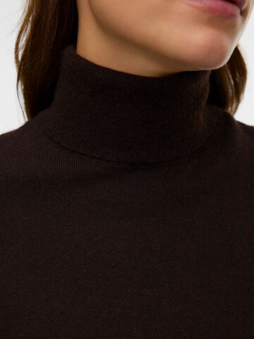 VERO MODA Sweater 'VMMARINA' in Brown