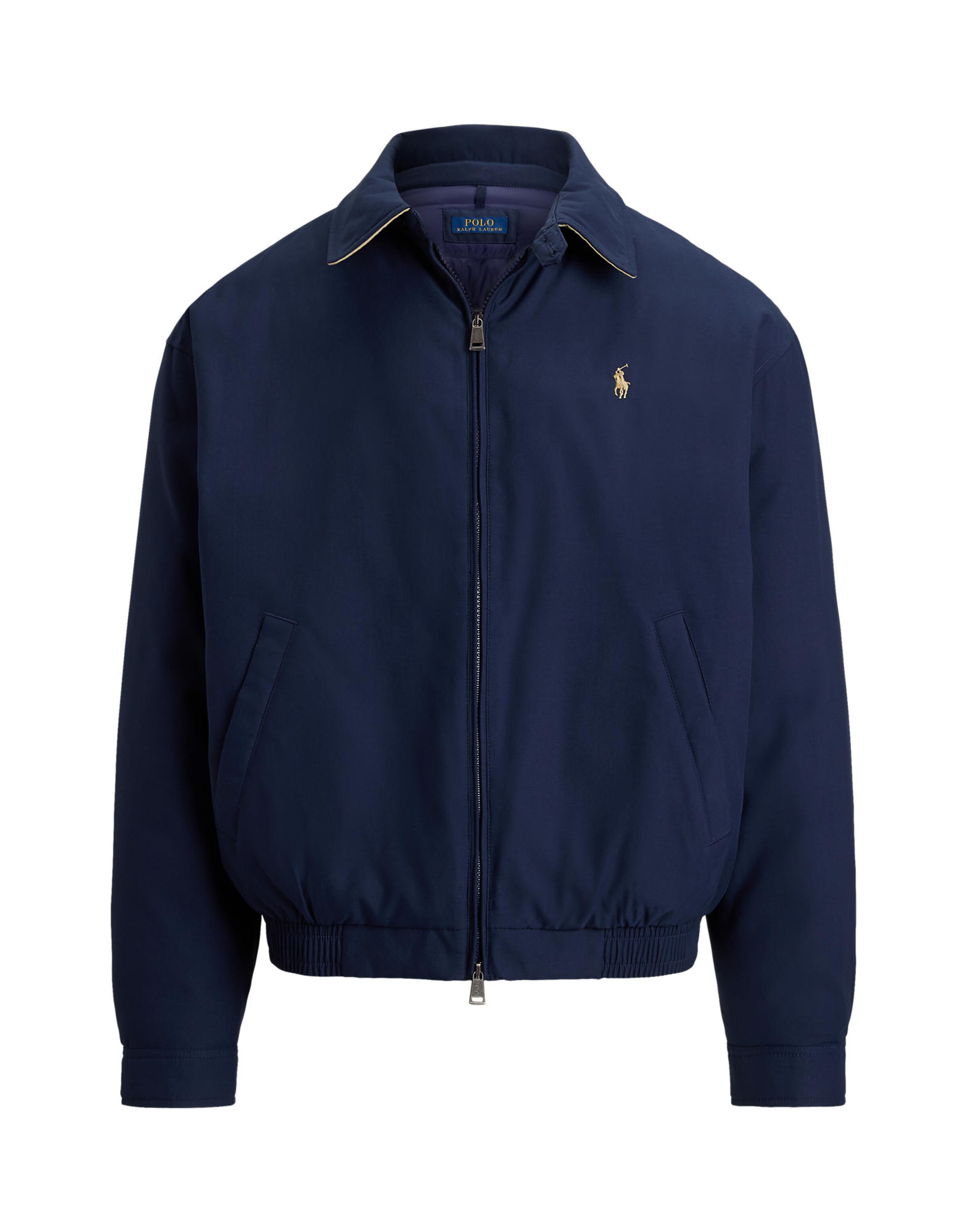 zils Polo Ralph Lauren Starpsezonu jaka: no priekšpuses