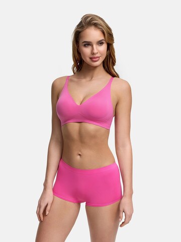 Culotte 'Seamless Hipster Pant' cfab en rose : devant