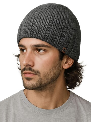 Neverless Beanie '2023' in Grey: front