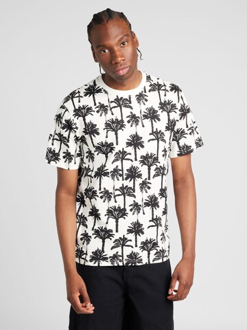 Only & Sons T-shirt 'KYLEN' i vit: framsida