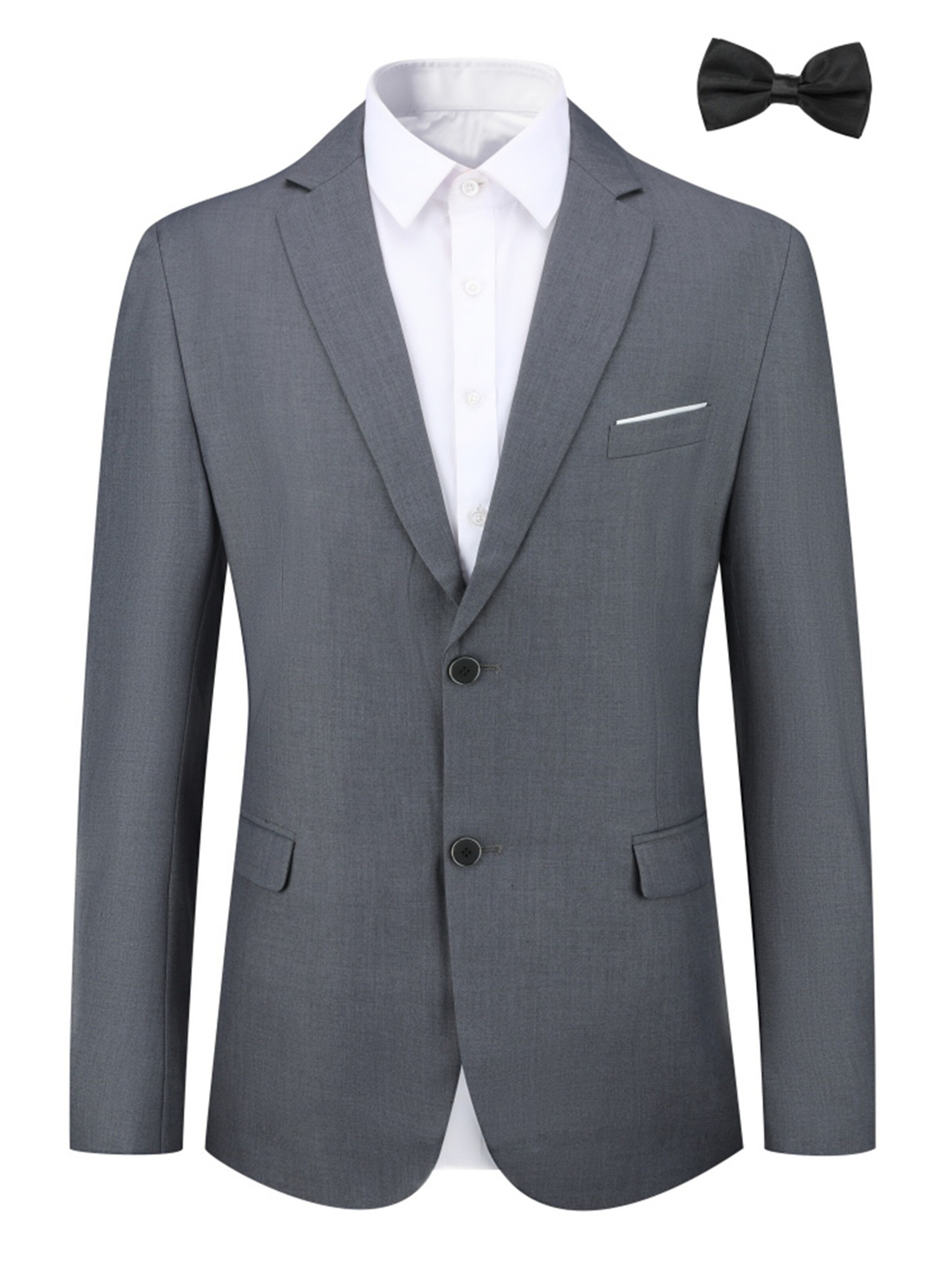 Youthup Suit in Grey: front