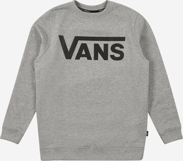 VANS Sweatshirt 'BY CLASSIC CREW' i grå: forside