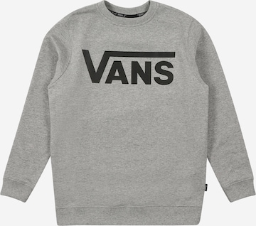 VANS Sweatshirt 'BY CLASSIC CREW' in Grey: front