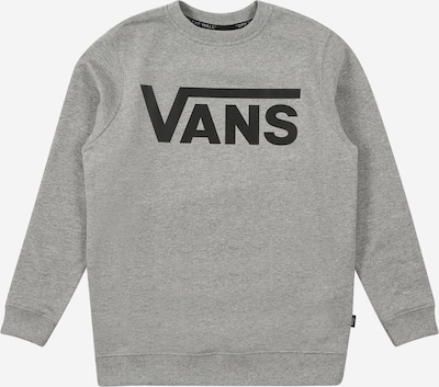 VANS Sweatshirt 'BY CLASSIC CREW' in hellgrau / schwarz, Produktansicht