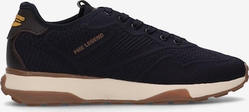 PME Legend - Zapatillas deportivas bajas 'Latch sneaker in 3D knit' en azul: frente