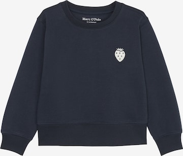 Marc O'Polo Sweatshirt in Blue: front