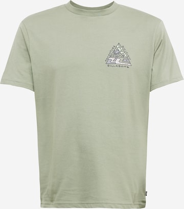 T-Shirt fonctionnel 'SHINE' BILLABONG en vert : devant