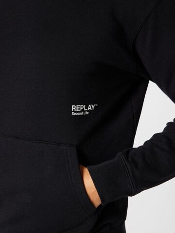 REPLAY Sweatshirt in Black