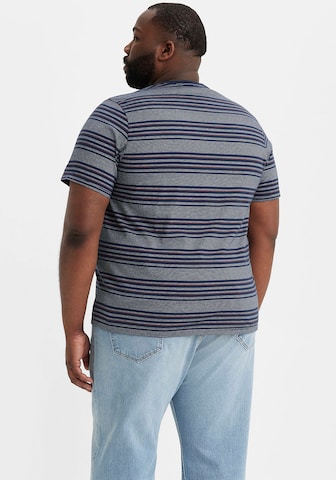 Levi's® Big & Tall Shirt 'Original Housemark Tee' in Blau