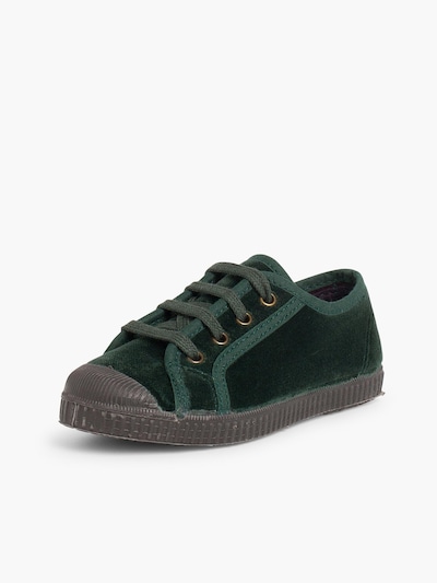 Pisamonas Baskets en vert, Vue avec produit