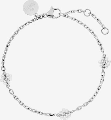 PURELEI Armband 'Linen Blossom' in Silber: Vorderseite