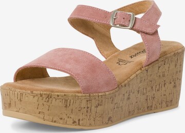 s.Oliver Sandals in Pink: front