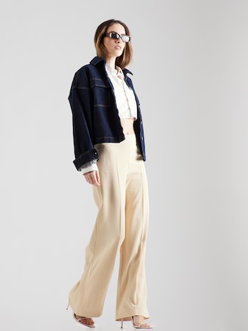 DRYKORN Wide leg Pantalon 'BEFORE' in Beige