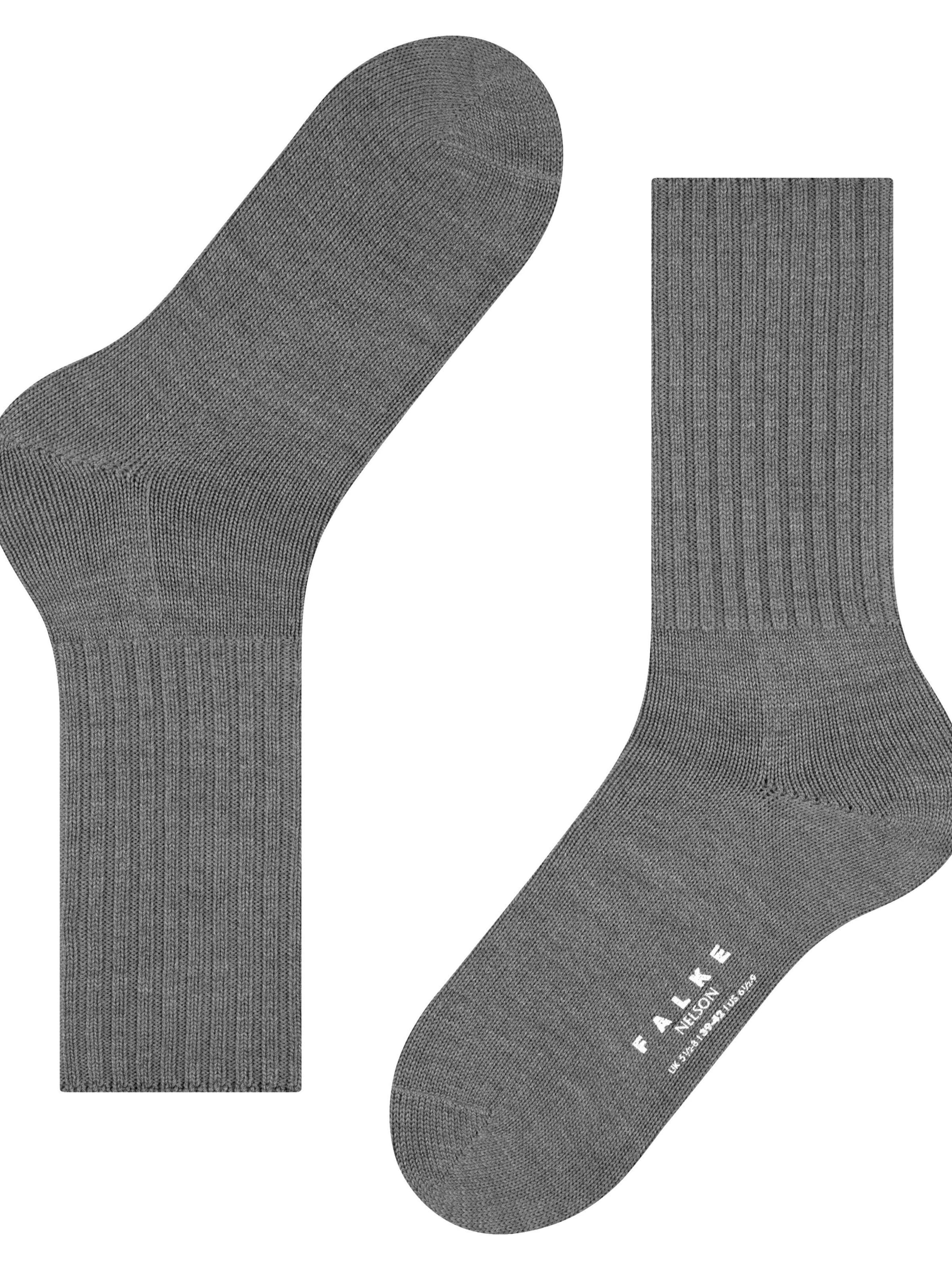 FALKE Socken 'Nelson'‌ in Grau