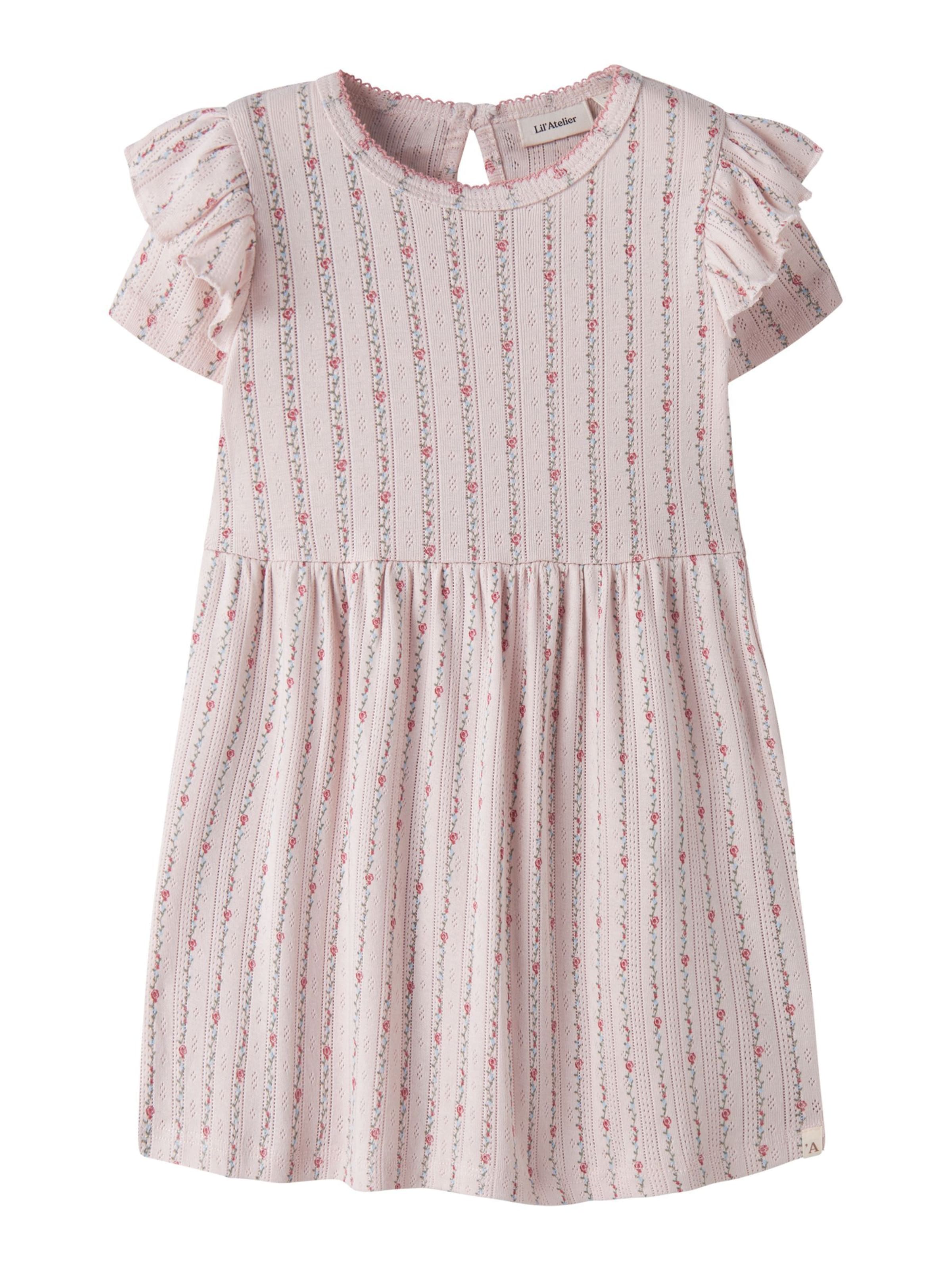 Lil'Atelier - Vestido en beige: frente