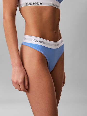 Calvin Klein Underwear String in Blau