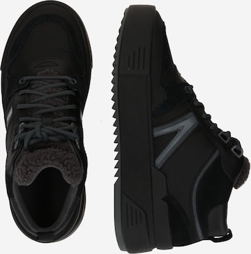 LACOSTE High-Top Sneakers in Black