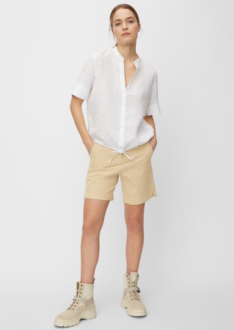 Marc O'Polo Shorts 'Verum' in Beige