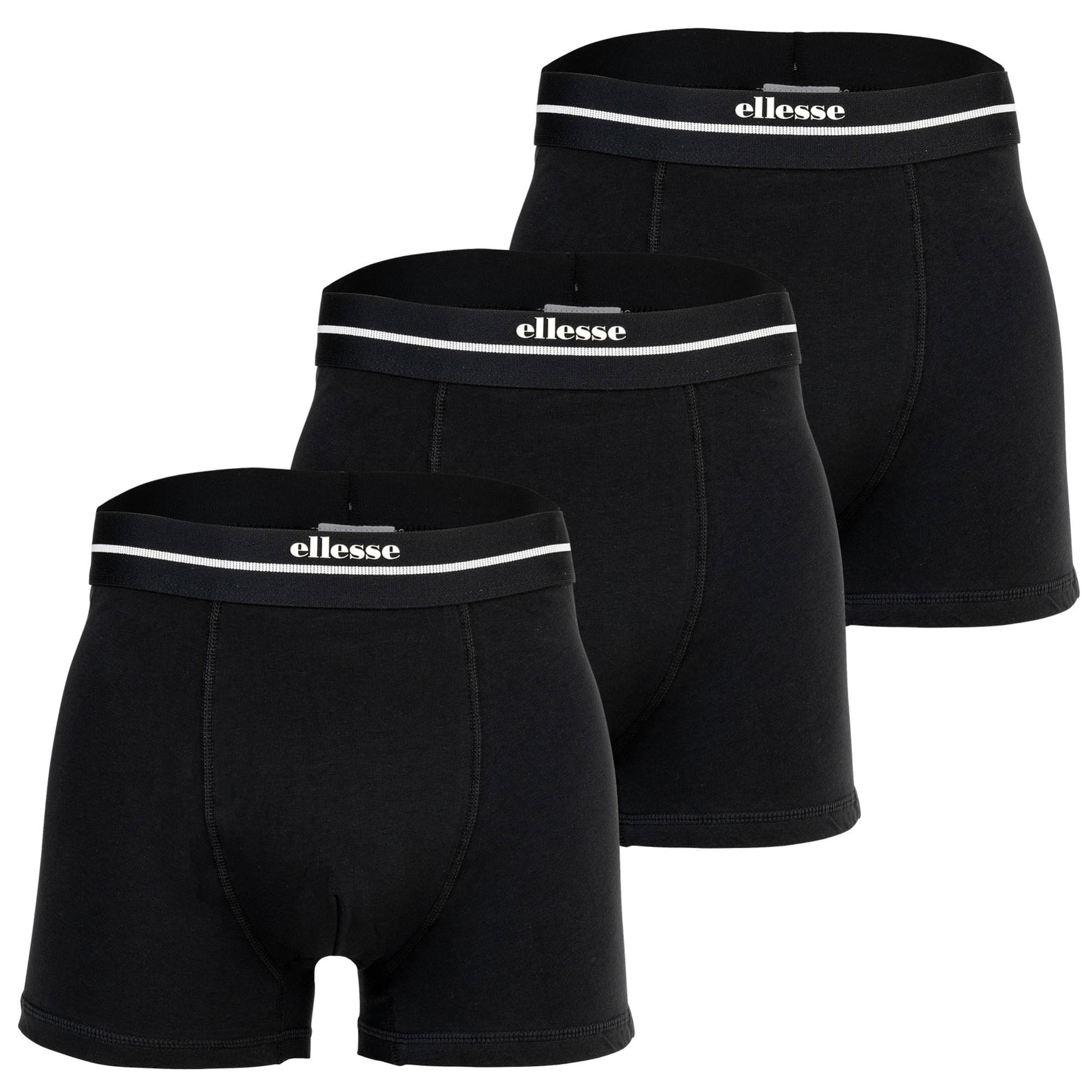 ELLESSE Boxer shorts 'Ambria' in Black: front
