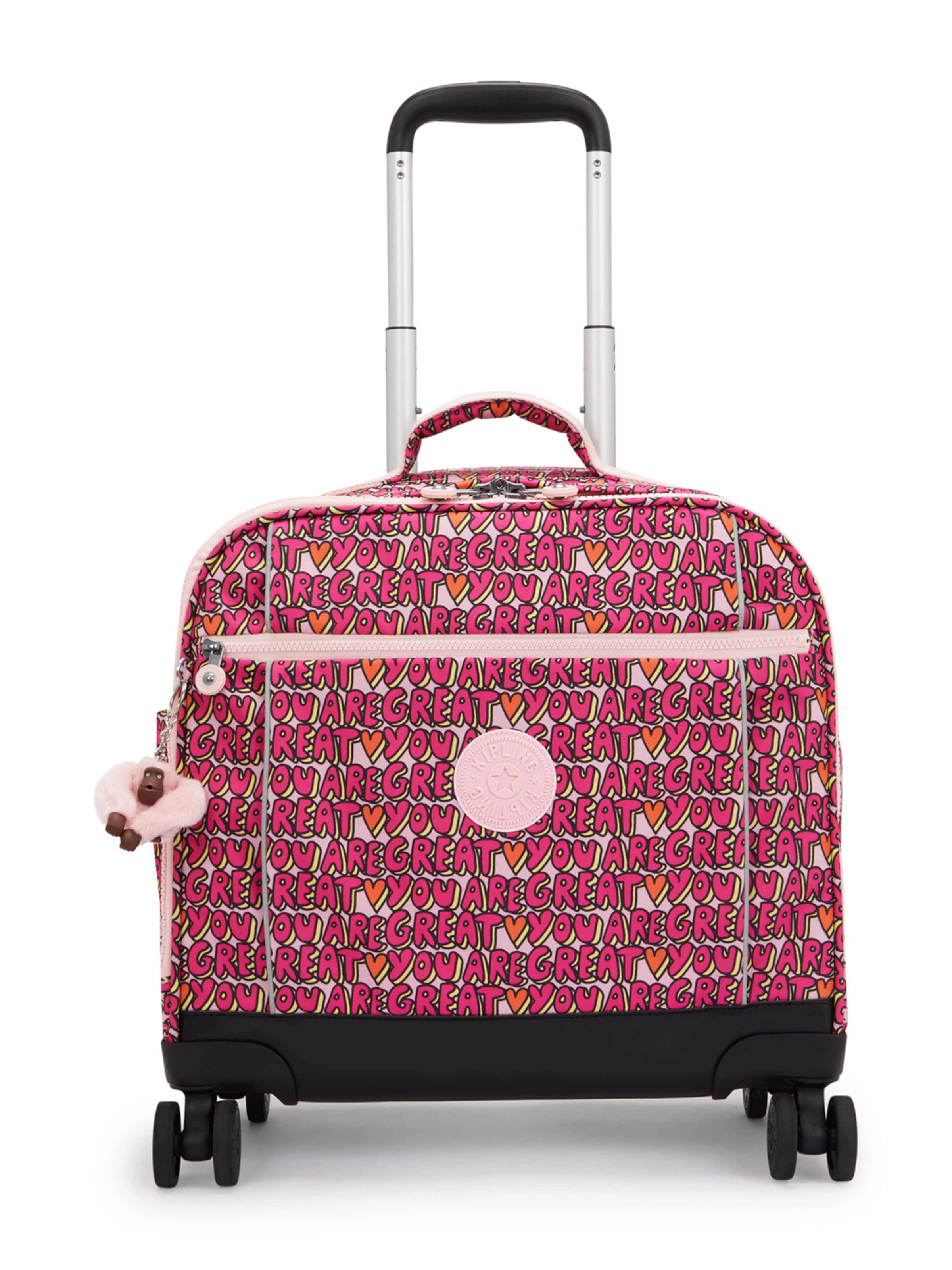 KIPLING - Carrito 'New Storia' en rosa: frente