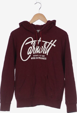 Carhartt WIP Sweatshirt & Zip-Up Hoodie in S in Red: front