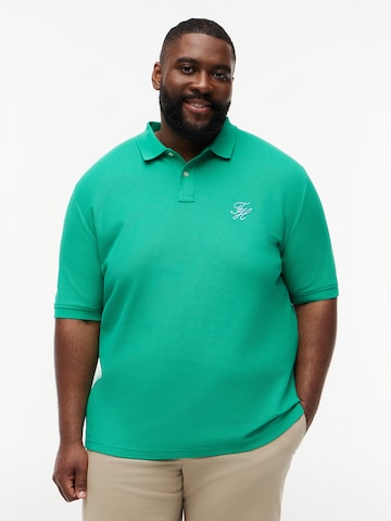 T-Shirt Tommy Hilfiger Big & Tall en vert : devant