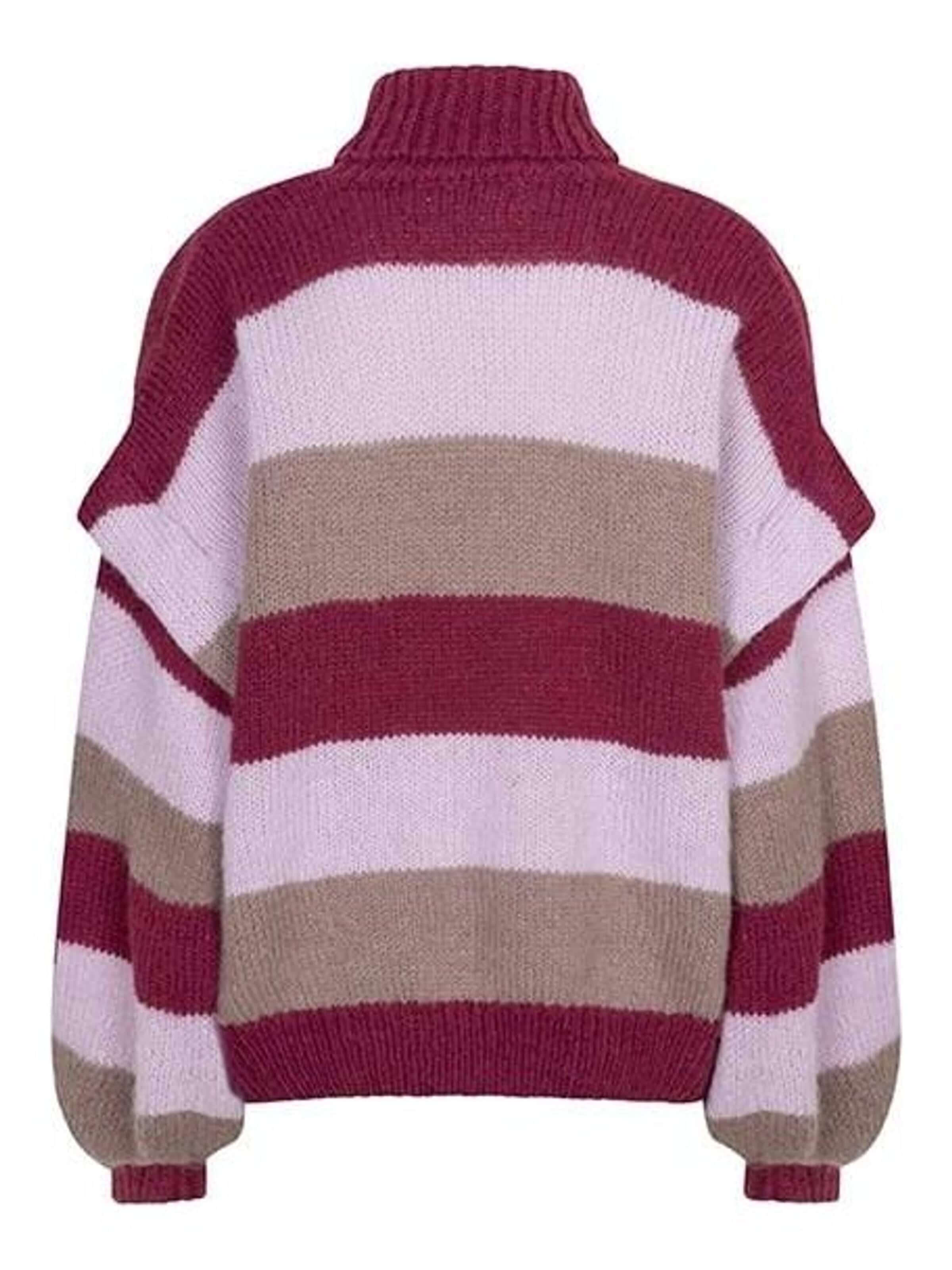 LOFTY MANNER Trui 'RJ12.2 - Pull Jale - Chunky St' in Lila