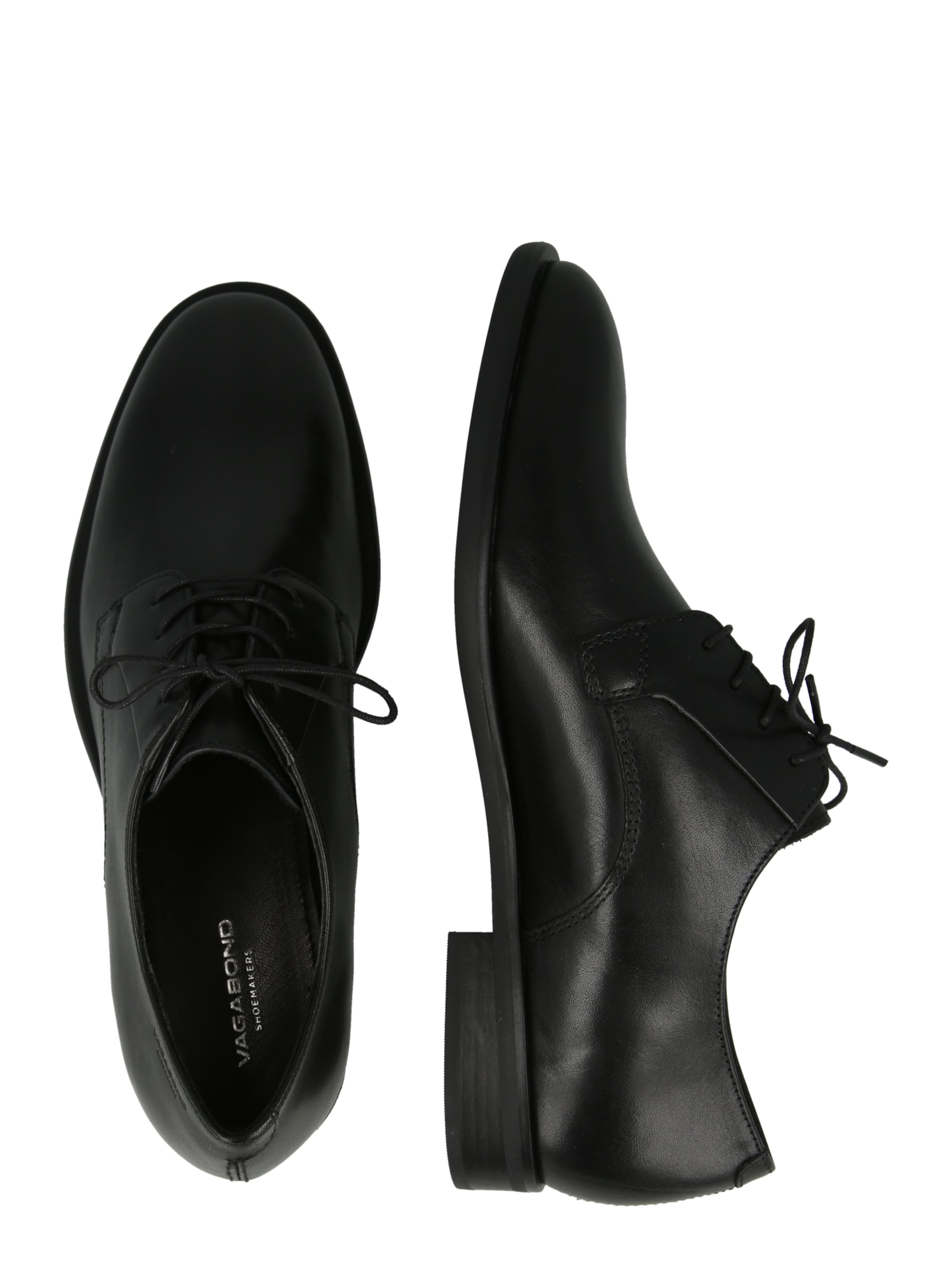 VAGABOND SHOEMAKERS Обувки с връзки 'HEIDI' в черно