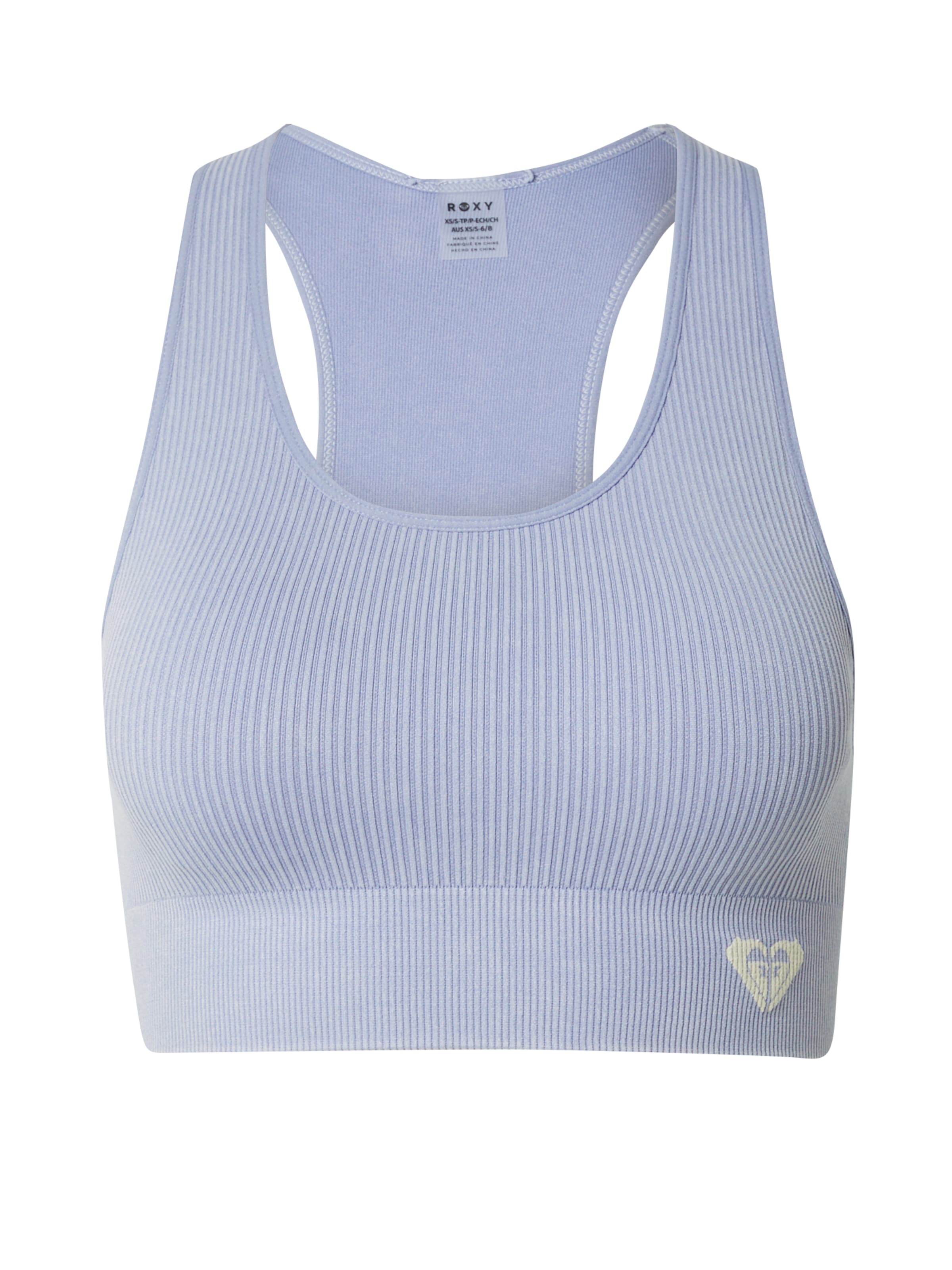 ROXY Õlapaelteta topp Spordirinnahoidja, värv lilla: eest vaates