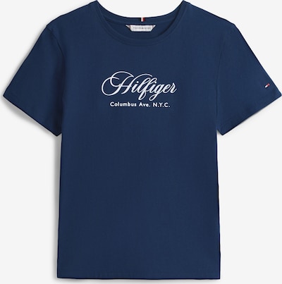 Marškinėliai iš TOMMY HILFIGER, spalva – tamsiai mėlyna / balta, Prekių apžvalga