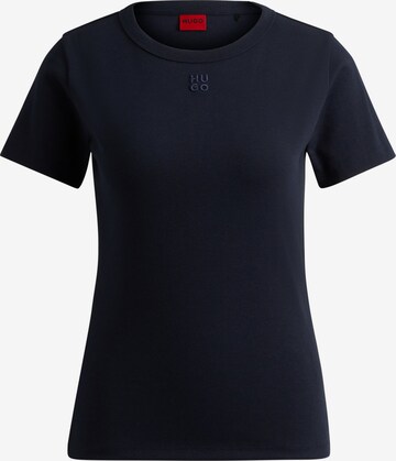 HUGO Shirt 'Deloris' in Blue: front