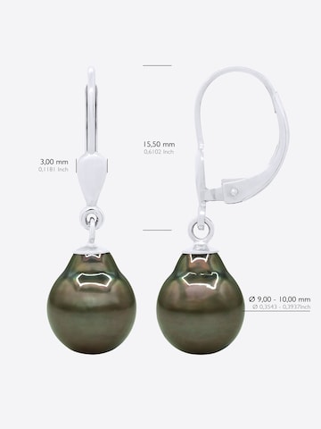 Ateliers Saint Germain - Pendientes 'Papeete' en blanco