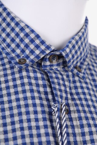 BASEFIELD Button Up Shirt in L in Blue