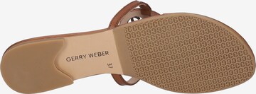 GERRY WEBER Zehentrenner 'Gadera 09' in Braun