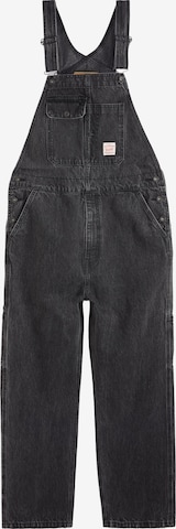 LEVI'S ® Kavbojke z naramnicami | črna barva: sprednja stran
