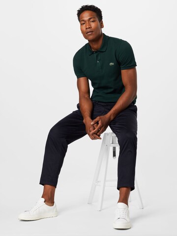 LACOSTE Slim fit Koszulka w kolorze zielony