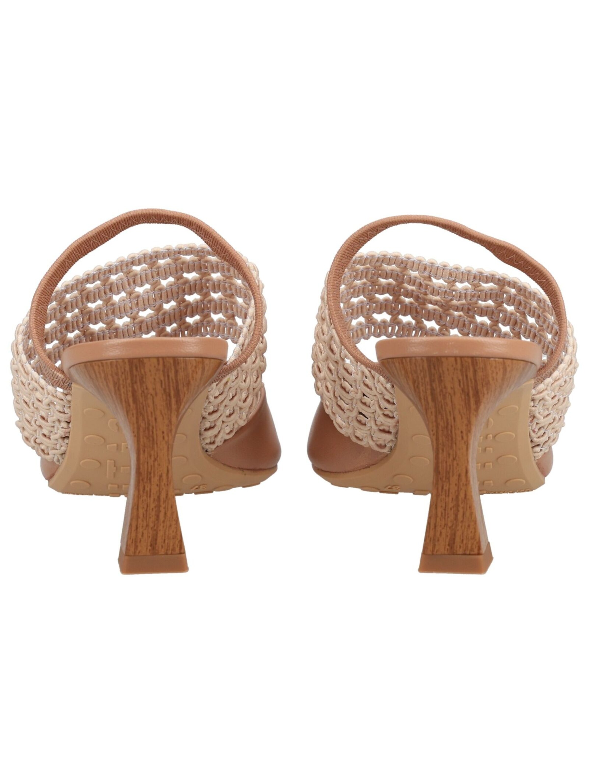 Escarpins à bride arrière Hispanitas en marron