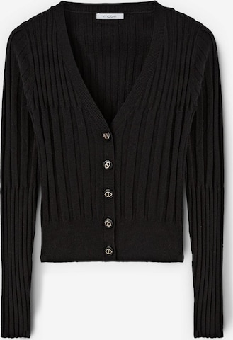 Cardigan MOTIVI en noir : devant