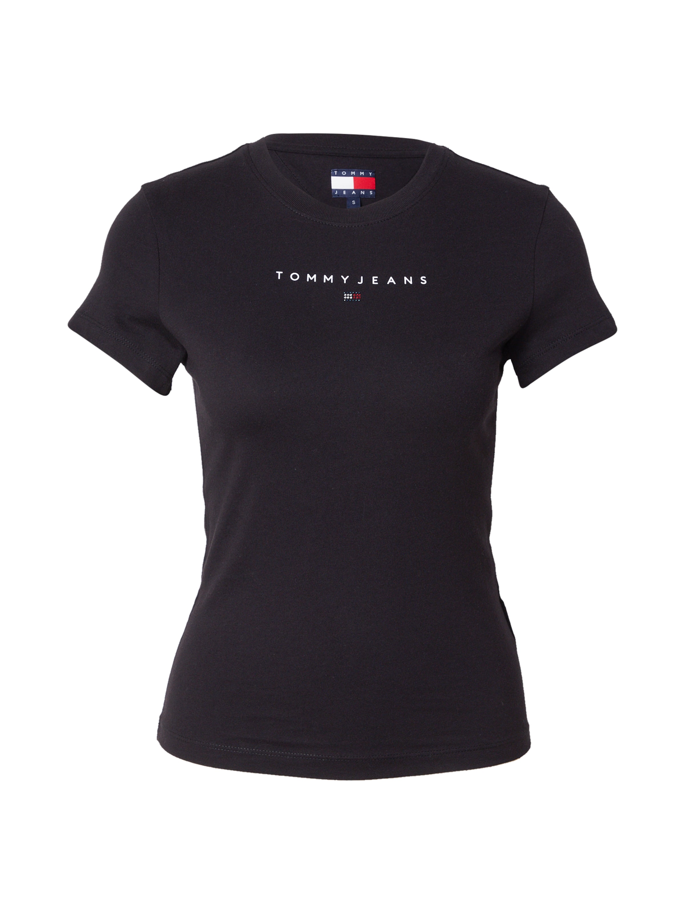 Tommy Jeans Shirt in Black: front